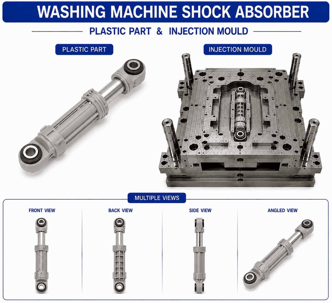 Washing Machine Plastic Shock Absorber